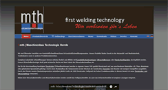 Desktop Screenshot of mth-online.com