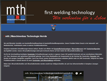 Tablet Screenshot of mth-online.com